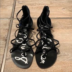 Sam Edelman Black Sandals Sz 8.5